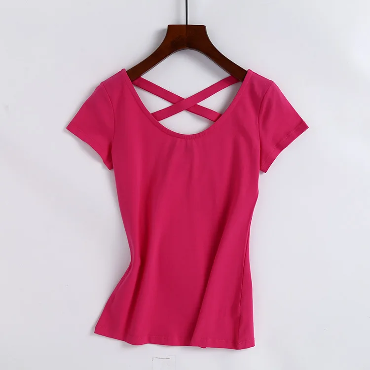 Тонкий сексуальный скрещивание повязки назад пользовательский логотип фото