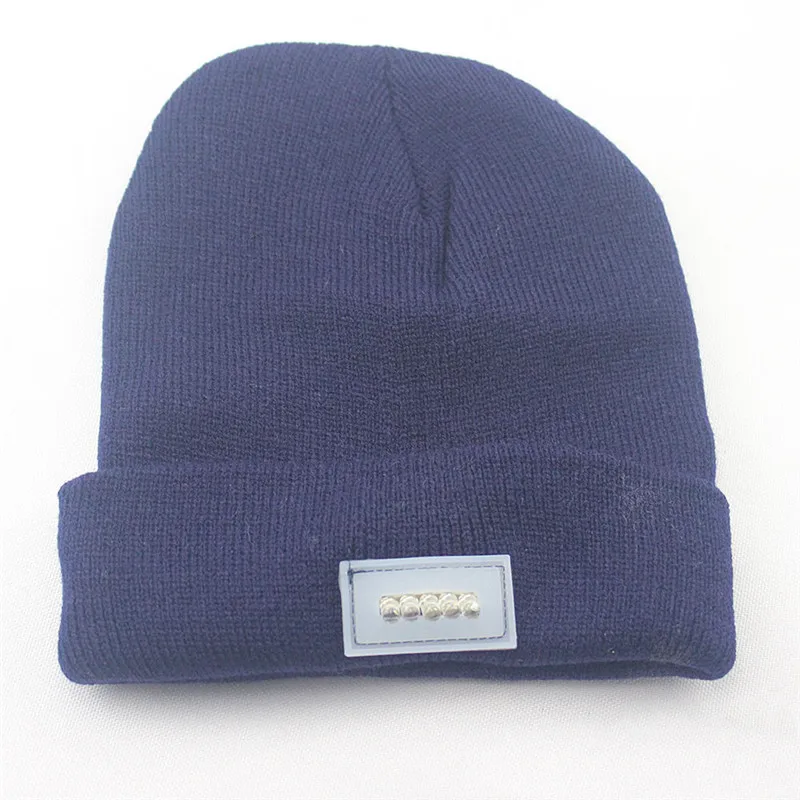 Модная шапка со светодиодной подсветкой теплая зимняя Gorro для рыбалки охоты