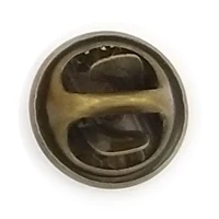 Antique Bronze BoYuTe оптовой закупки(при покупке 200 компл./лот) Круглый 10 мм 15 мм плоское основание, брошь на застежке, застежка-бабочка, Diy ювелирных изделий Компоненты - Цвет: Antique Bronze