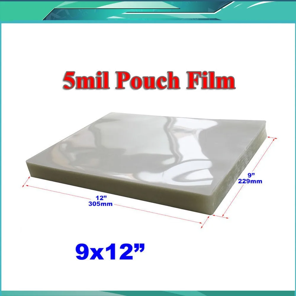 100 листов 12x18 &quotПВХ 2 клапаном ламинирующая пленка 5Mil|film lamination|film pvcfilm sheet |