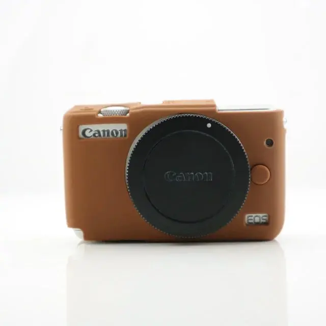 Силиконовая кожа брони чехол корпус протектор для Canon EOS R EOS RP EOSRP M100 M3 M6 M10 цифровая камера слинг сумка на плечо