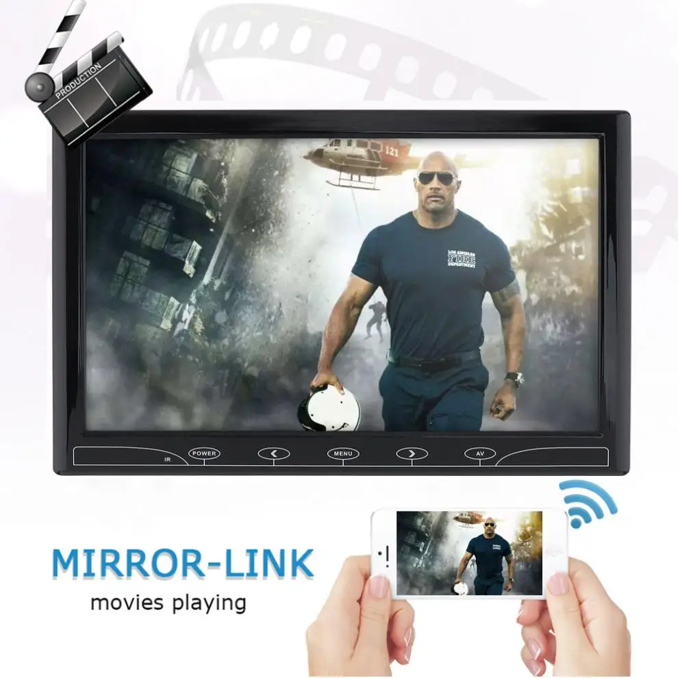 10 1 дюймовый HD TFT LCD цветной многофункциональный автомобильный подголовник