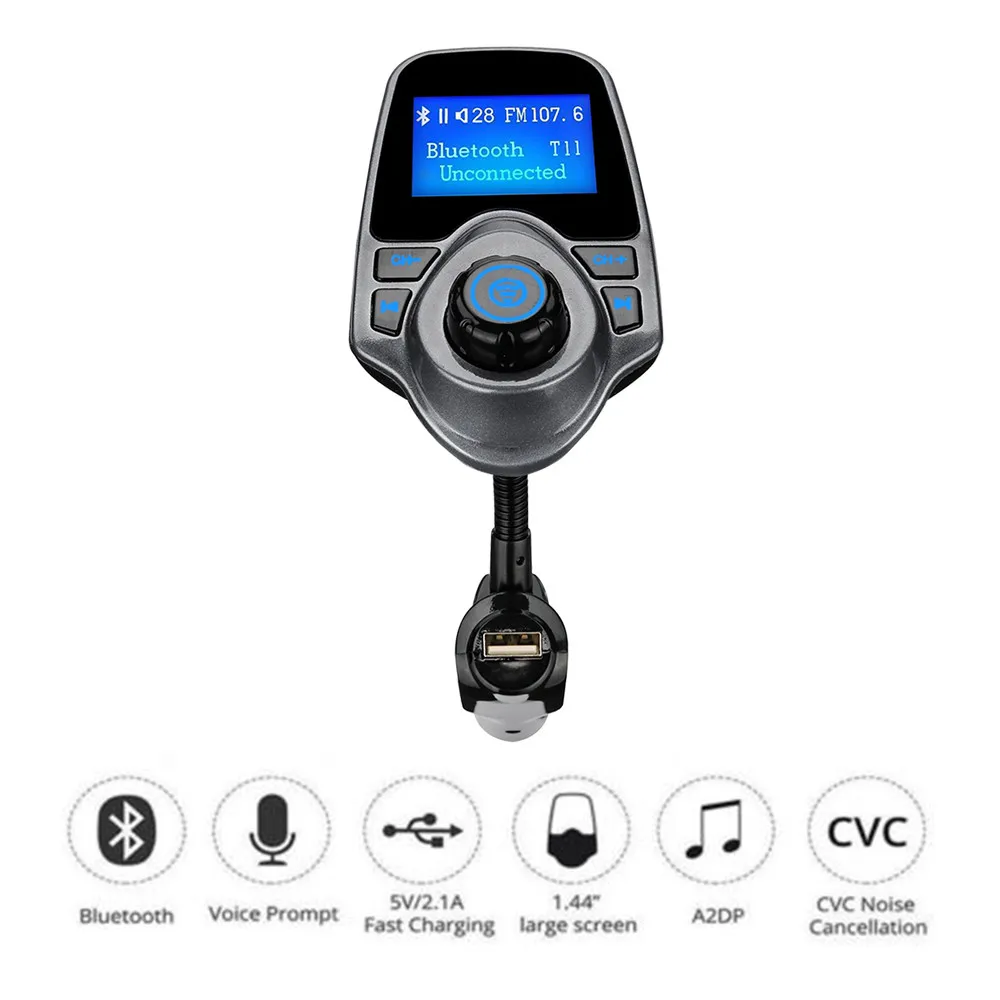 2019 многофункциональный автомобильный комплект KM18 беспроводной Bluetooth fm