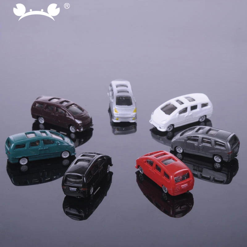 50 шт. 1:87 1:150 масштаб 1:200 Хо N пластиковая модель автомобиля игрушки Миниатюрная