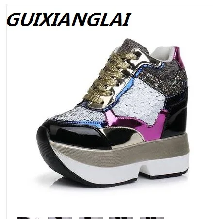 GUIXIANGLAI 2018 новые женские туфли будут добавлены Корейская версия с высотой одного