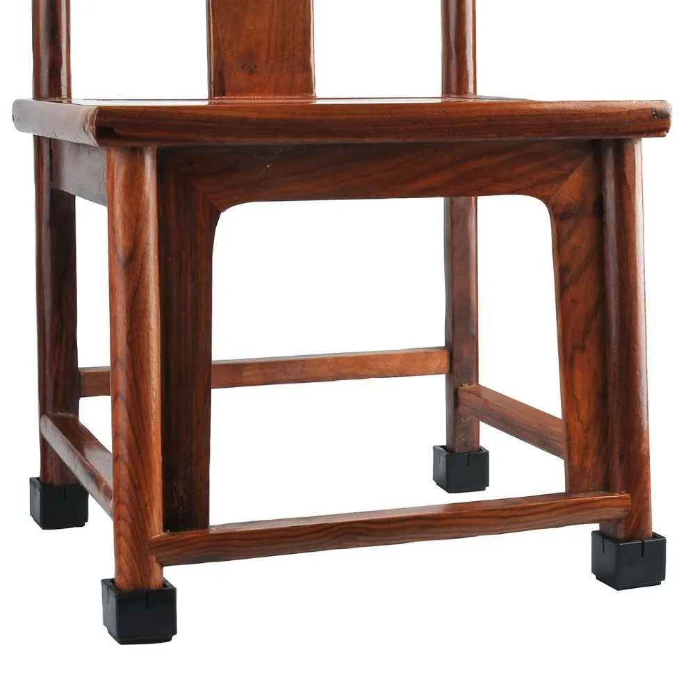 16 шт. защитные накладки на ножки стула черные силиконовые мебели войлочные