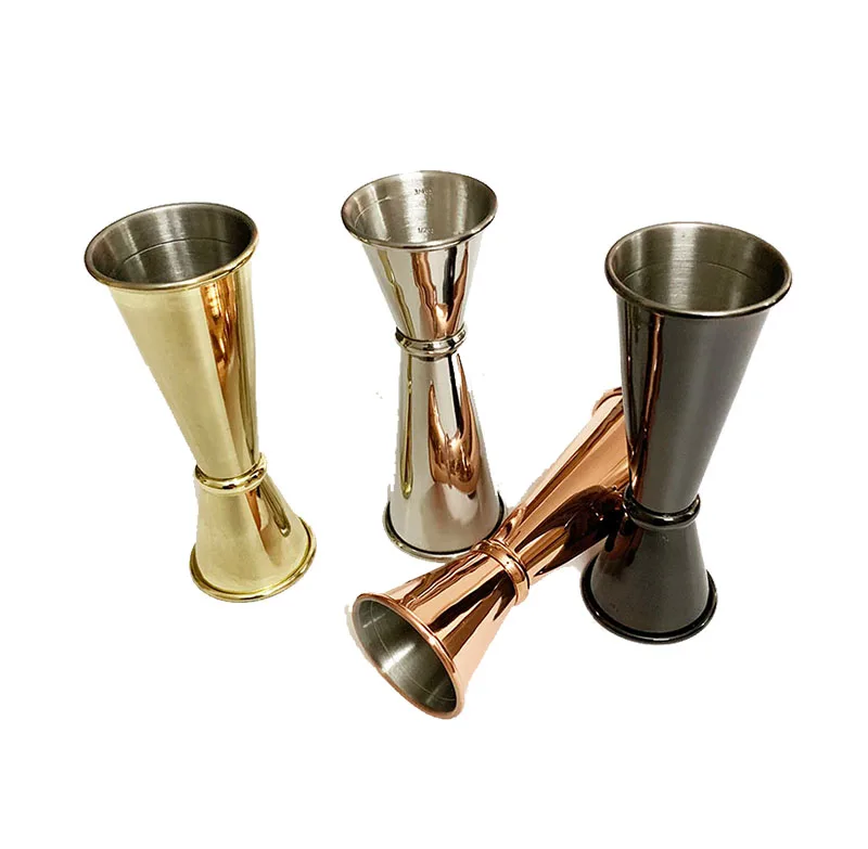 1 шт японский стиль Jigger из нержавеющей стали двойной шейкер для коктейля 1 oz/2 oz