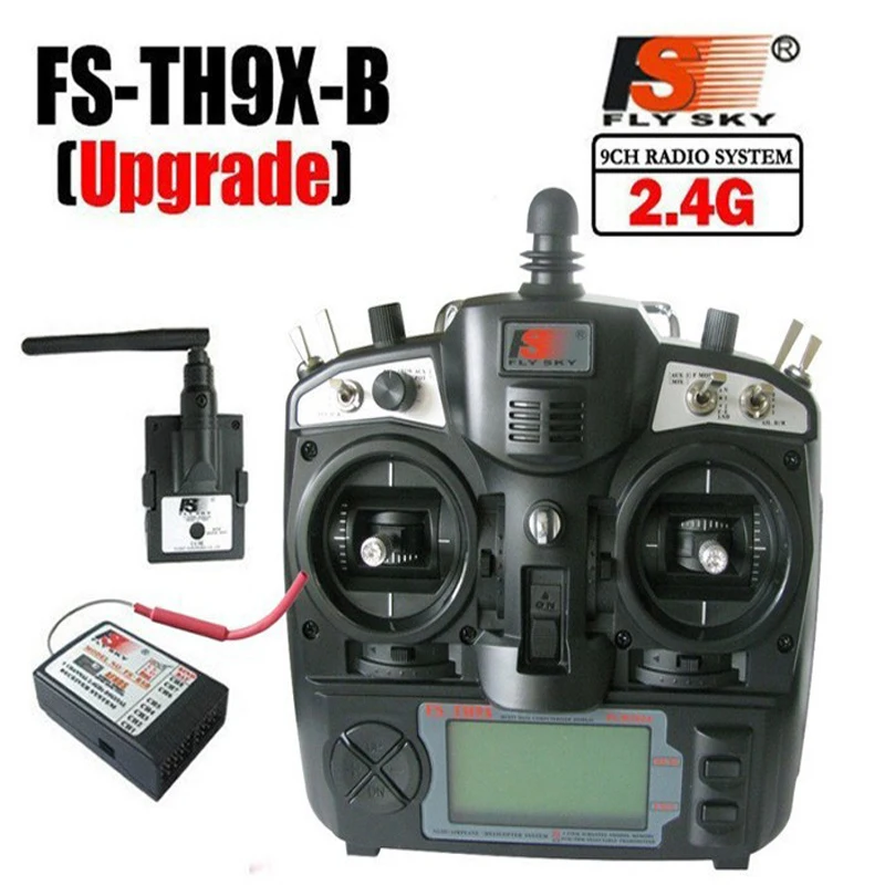 Flysky FS TH9X B TH9B 2.4 г 9CH Радио комплект Системы (TX + RX R9B R8B) RC передатчик приемник|flysky fs
