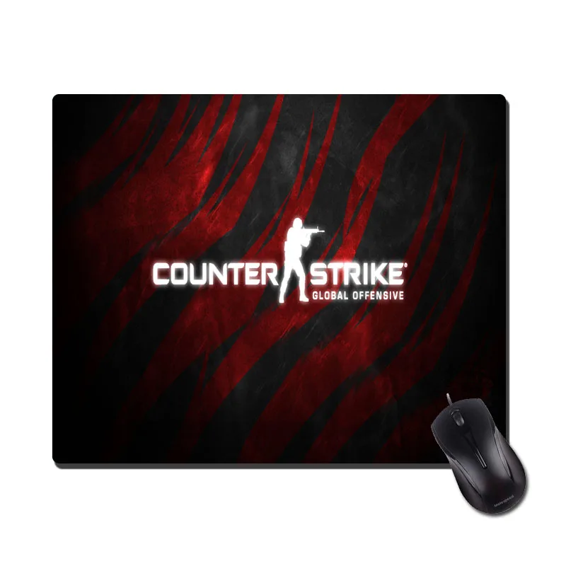 Congsipad Cs Go Counter Strike Global offency коврик для мыши с принтом Большой размер с блокировкой края ПК игровой коврик для мыши Csgo