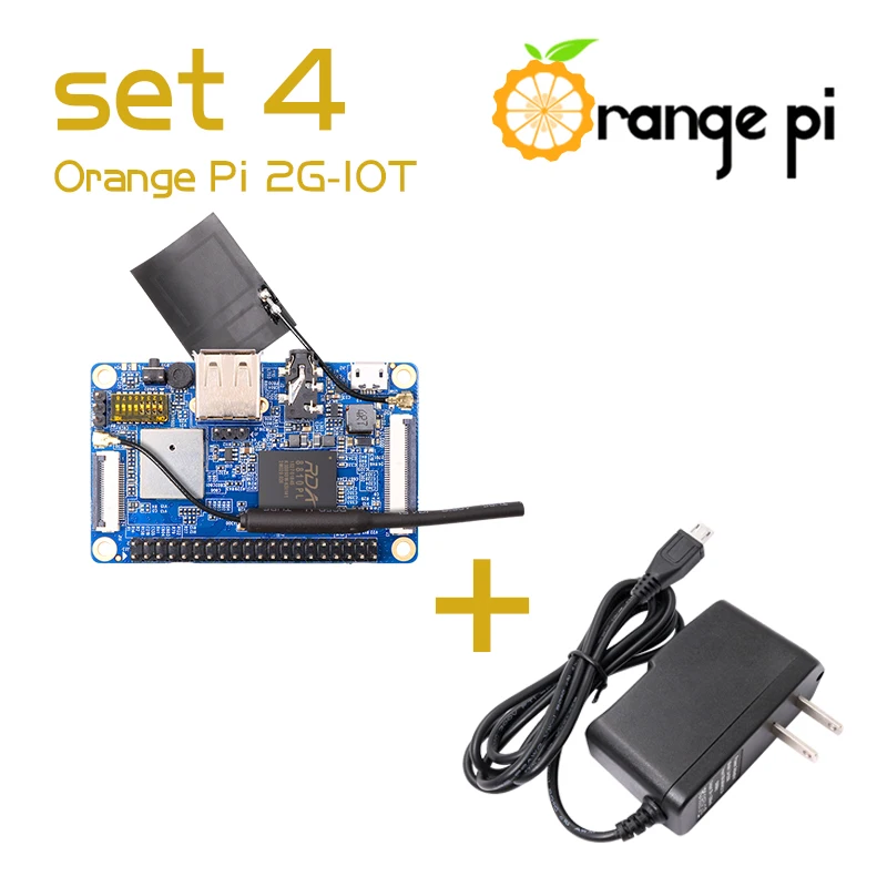 Блок питания Orange Pi 2G IOT + US OTG одноплатный компьютер с открытым исходным кодом