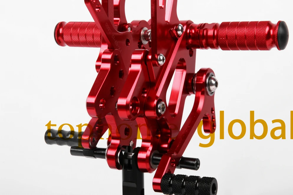 Для Honda CBR600RR 2007 2014 Красный CNC Rearsets подножки задний комплект 2008 2009 2010 2011 2012 2013