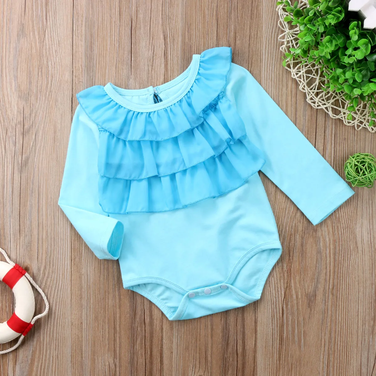 Кружевной Комбинезон для новорожденного принцессы маленьких девочек комбинезон