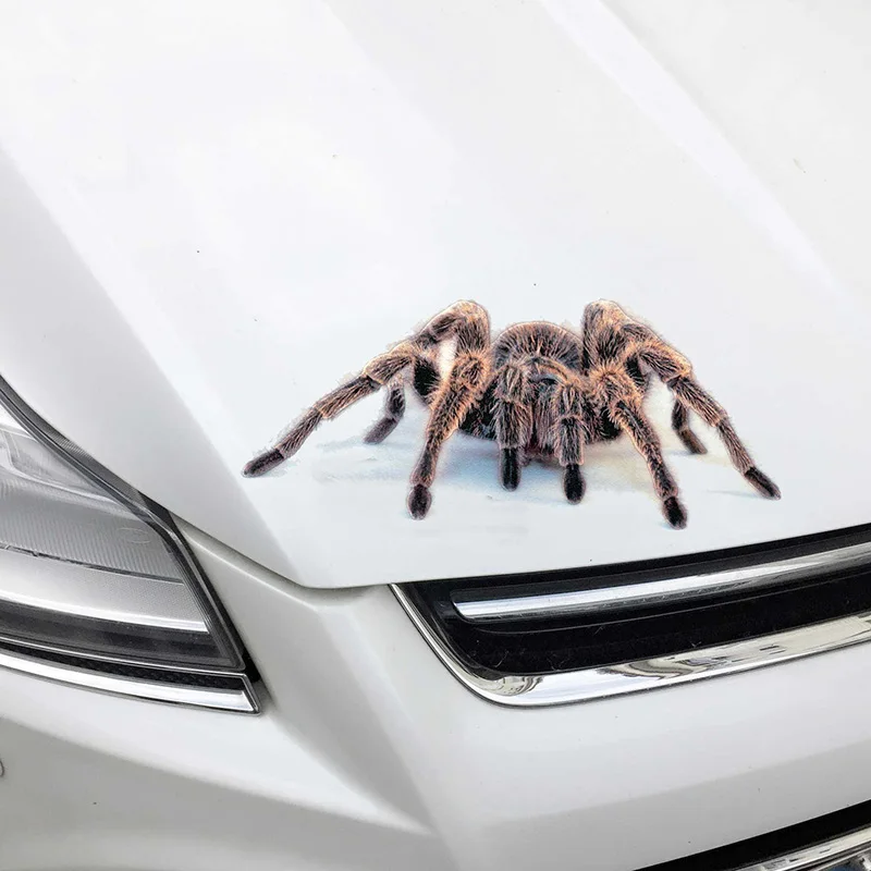 Новая 3D ПВХ автомобильная наклейка ящерица скорпион паук на кузов и окна