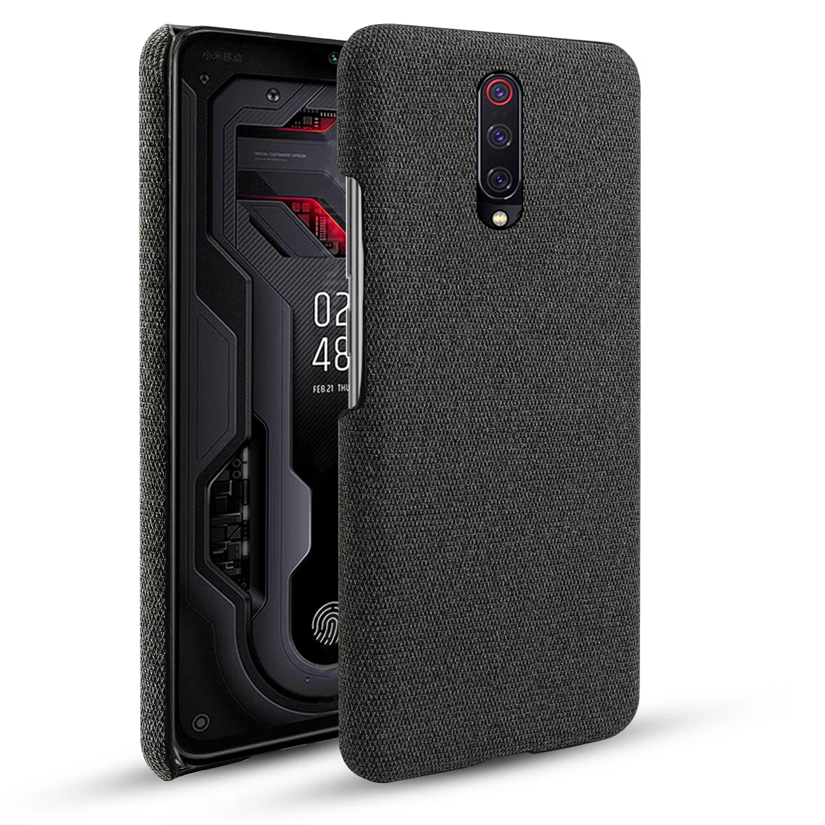 Для Xiaomi mi 9T mi 9T Pro Чехол Тонкий ретро не царапающийся тканый тканевый Жесткий Чехол для Xiaomi mi 9T mi 9T Pro Чехол