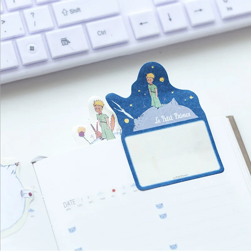

1X kawaii little Prince weekly plan Sticky Notes Post Memo Pad stationery School Supplies Planner Stickers Paper