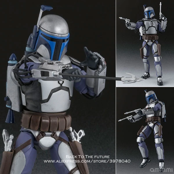 Disney Star Wars Jango Fett 15 см мини кукла фигурка аниме украшение коллекция игрушки модель
