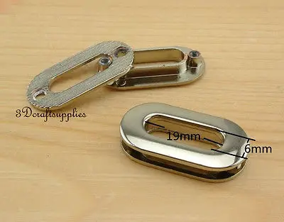 Люверсы металлические с шайбой люверсы никелевые овальные 10 штук 19 мм AT32|oval