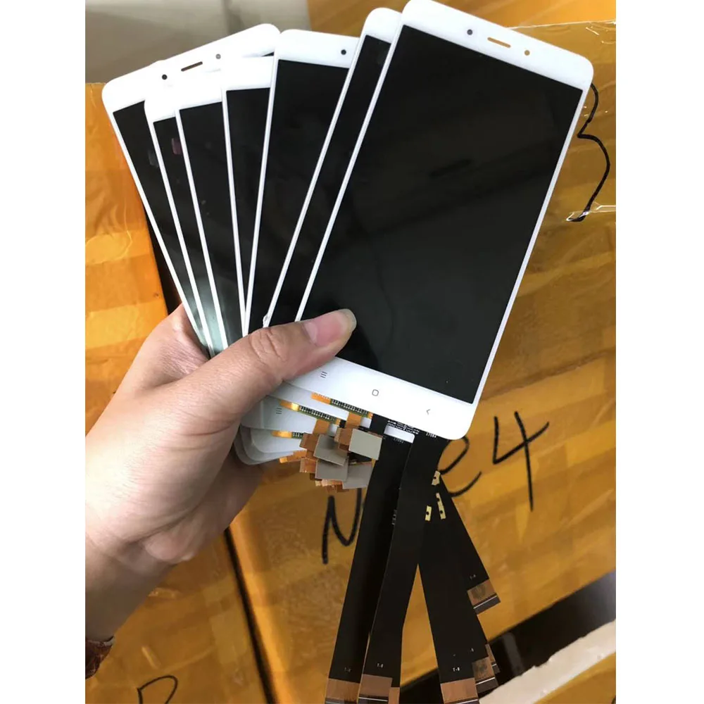 ЖК экран для Xiaomi Redmi Note 4 сенсорная панель дигитайзер в сборе 4X дисплей MTK версия