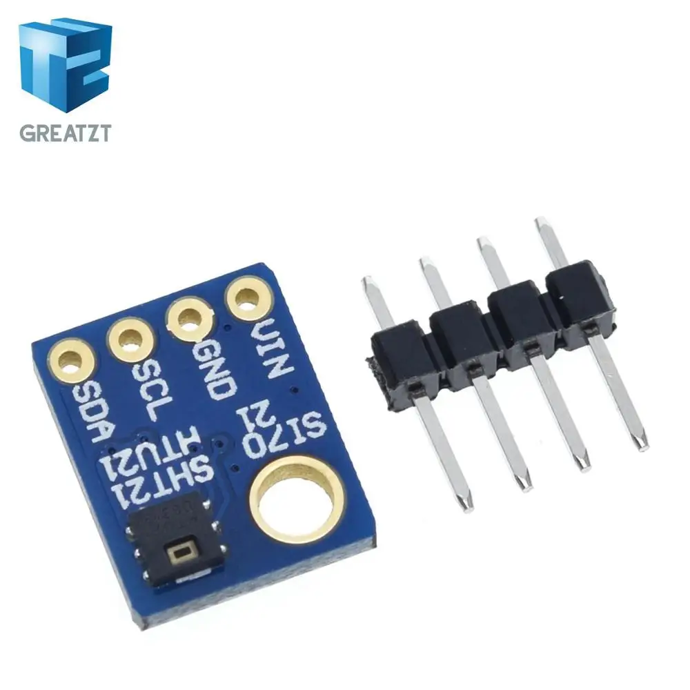 Si7021 GY 21 модуль промышленный высокоточный датчик влажности I2C IIC интерфейсный для