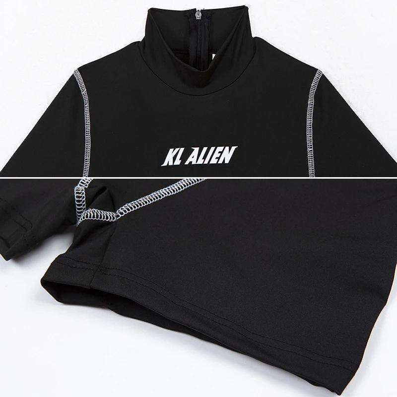 Женский Короткий комбинезон для фитнеса спортивная одежда со светоотражающими