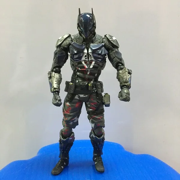 Chanycore Bat Man Arkham Knight 27cm 1pcs Action Figure DC Comic Play Arts Kai Batman Anime Collection Model Kids Gifts Toys | Игрушки и