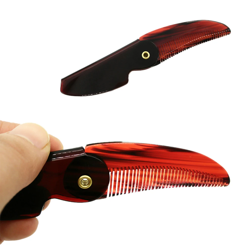 1 шт. Складная расческа для волос Антистатическая щетка портативная дорожная