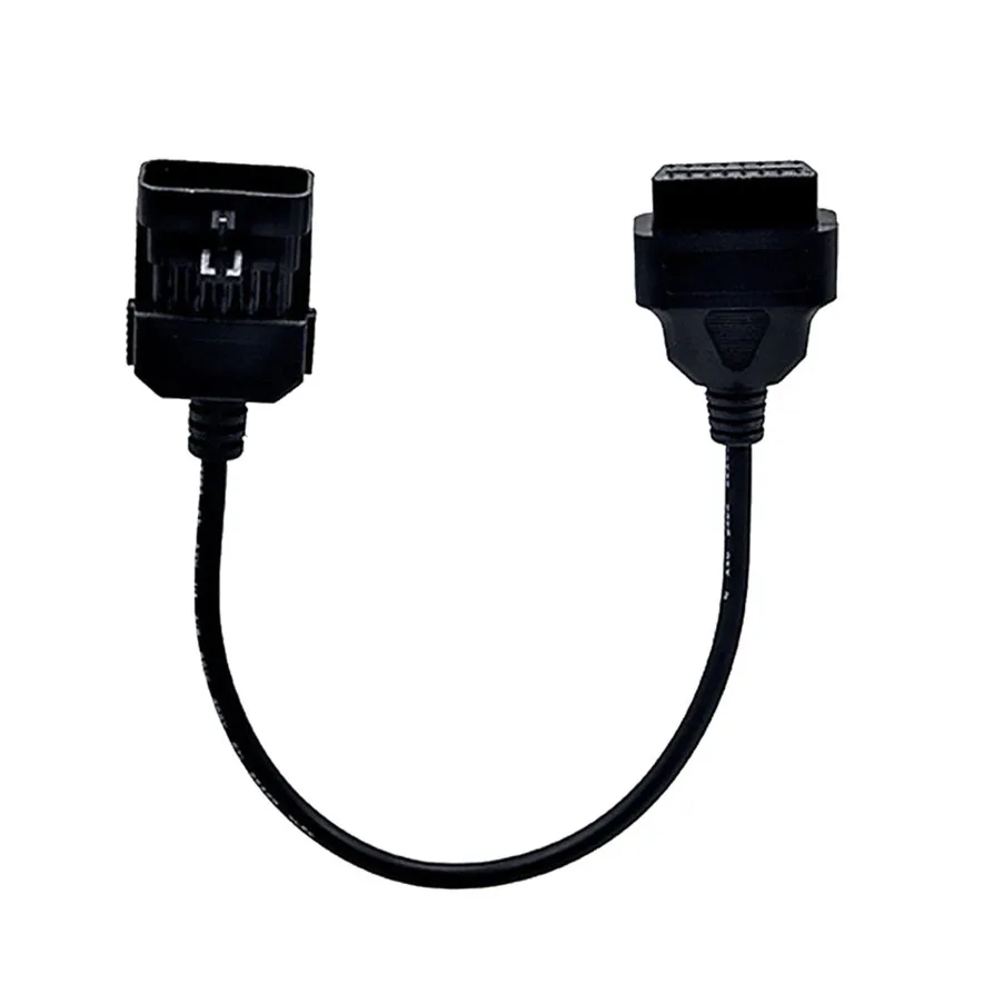 Диагностический кабель для Vauxhall/Opel переходник с 10 Pin на 16 OBD2 Черный ABS высокое