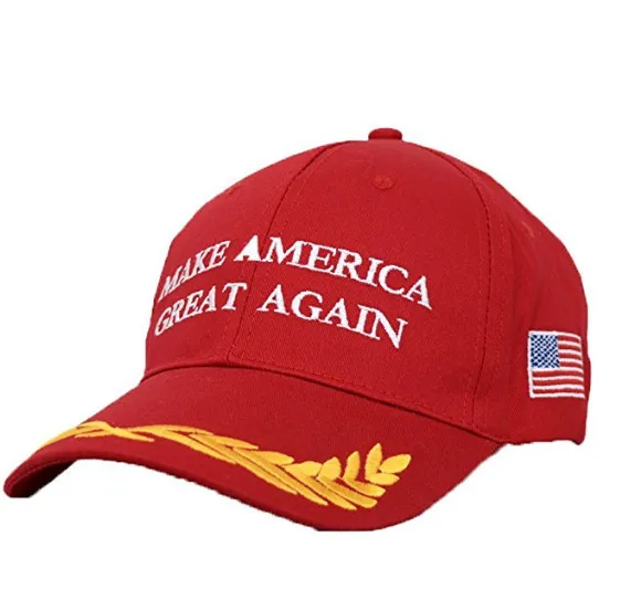 Red Tr Flower Make America Great Again Кепка с вышивкой Регулируемая Кепка Дональд Трамп бейсбольная кепка Acc014 - Цвет: Red Tr Flower