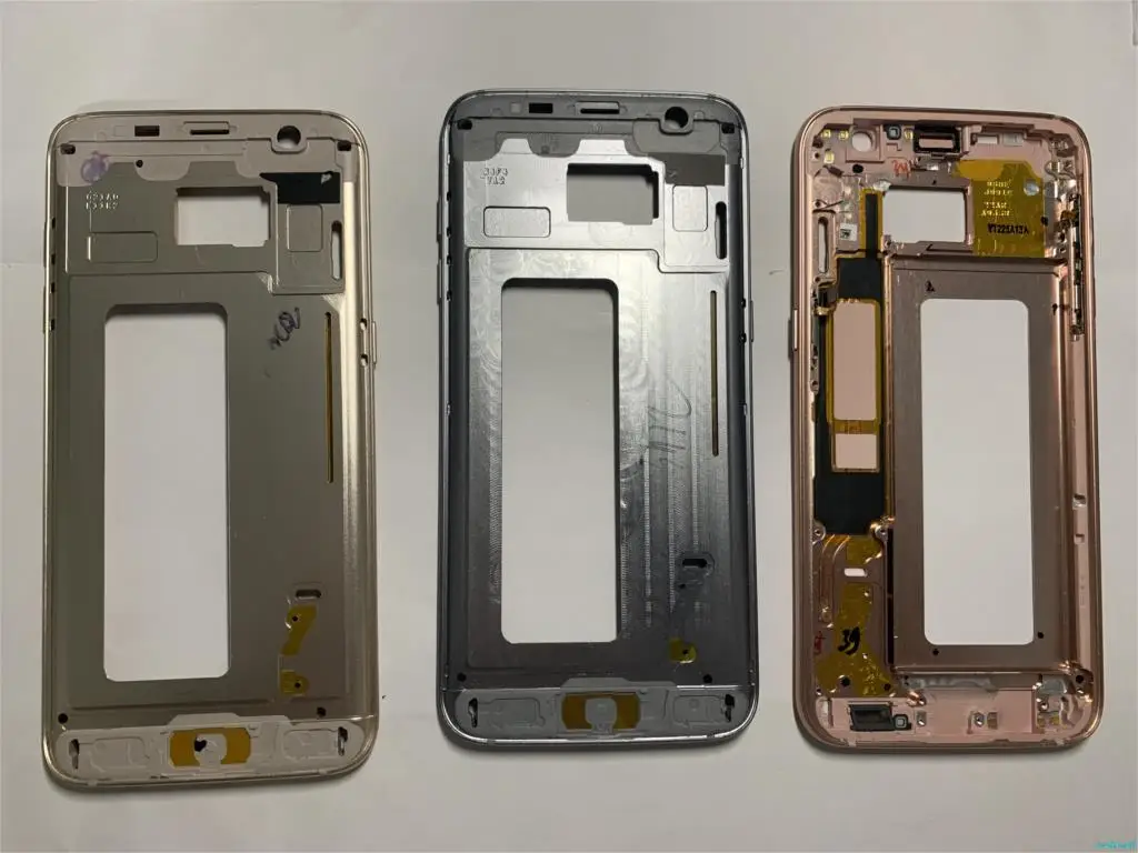 Корпус средней рамы для Samsung Galaxy S7 edge G935F G935 G935A G935P дефект средняя пластина шасси с