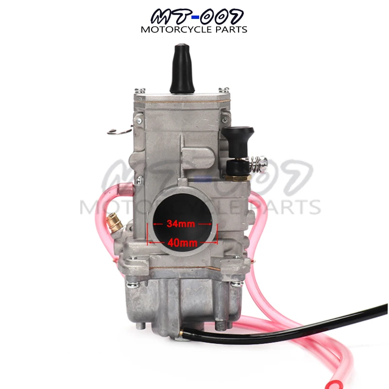 Карбюратор vergazer Carb TM34 плоская горка 34 мм карбюратор Spigot TM34-2 42-6100 TM-34 rep для Mikuni honda 250 LT250