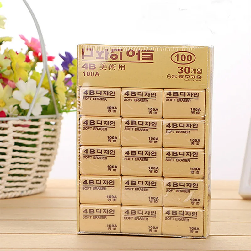 Милый кавайный Профессиональный ластик миниатюрная художественная резина для