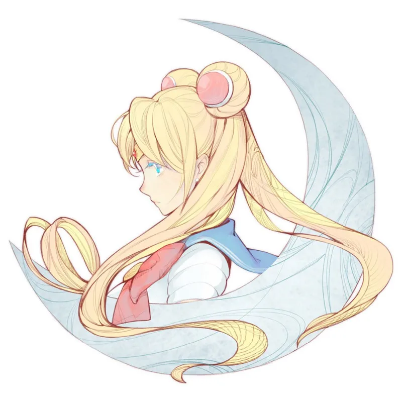 Косплей Сейлор Мун Tsukino Usagi шкатулка Сердце Луна макияж пудра основа чехол пудра Макияж зеркальная коробка