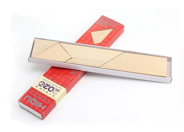 Т-образная деревянная головоломка Tangram Logic Mind IQ головоломка для детей и взрослых