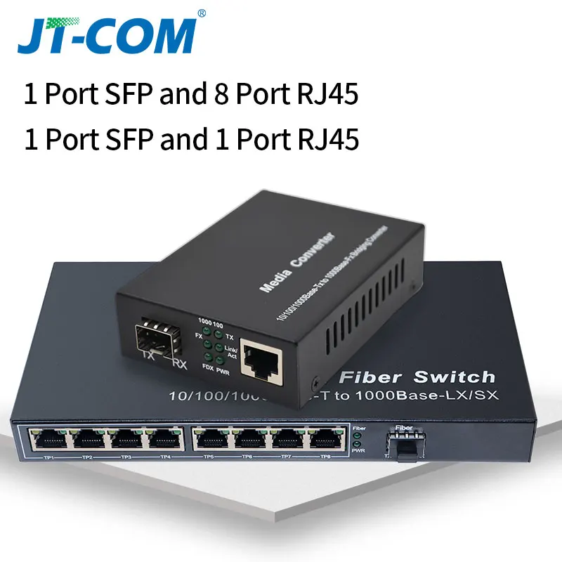 1G8FE-1G1E 1000 м 1G4E 1 sfp слот волокно 4 8 RJ45 1G4E Гигабитный оптический медиаконвертер Ethernet сетевой коммутатор fibra оптика трансивер - Цвет: 1G8FE-1G1E