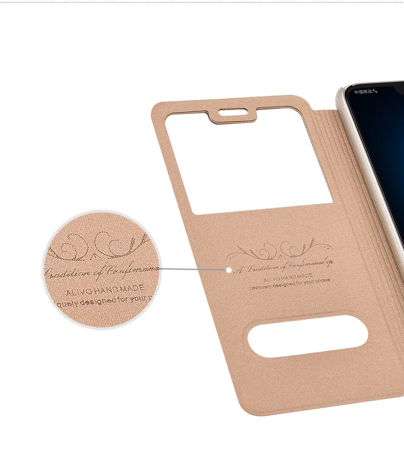 Высококачественный 100% Оригинальный чехол для Huawei Honor 8X MAX роскошный кожаный
