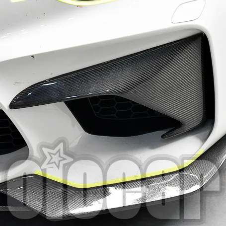 

S-образные карбоновые вставки для переднего бампера для BMW F87 M2