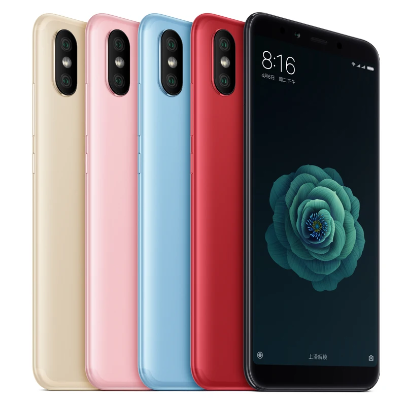 Франция со склада глобальная версия Xiaomi Mi A2 4 Гб 64 Snapdragon 660 Восьмиядерный 5 99 &quot20MP +