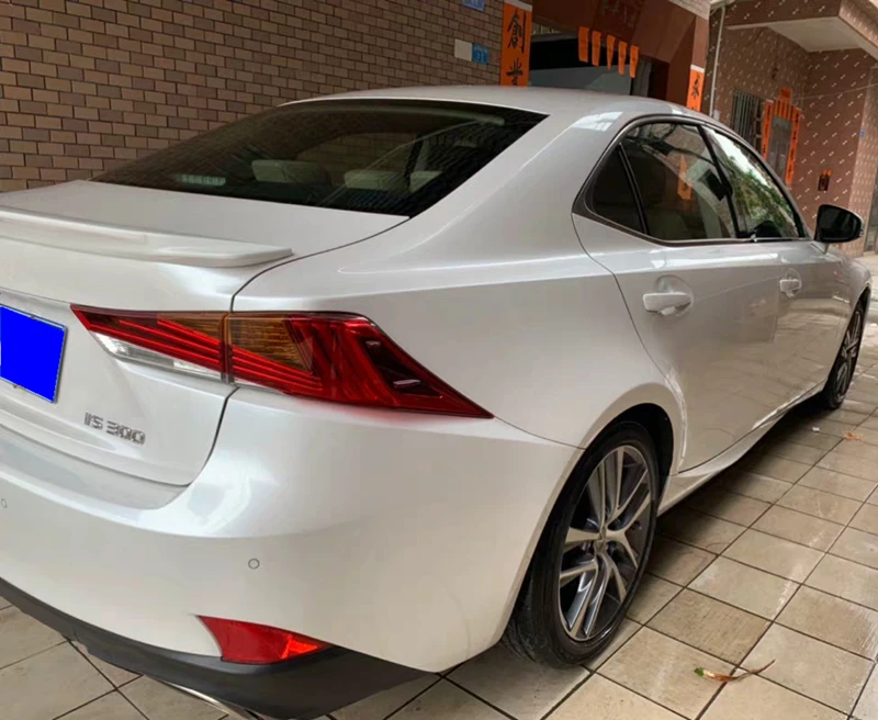 Для Lexus IS250 IS300 IS350 Спойлер ABS Материал заднее крыло автомобиля праймер цвет задний