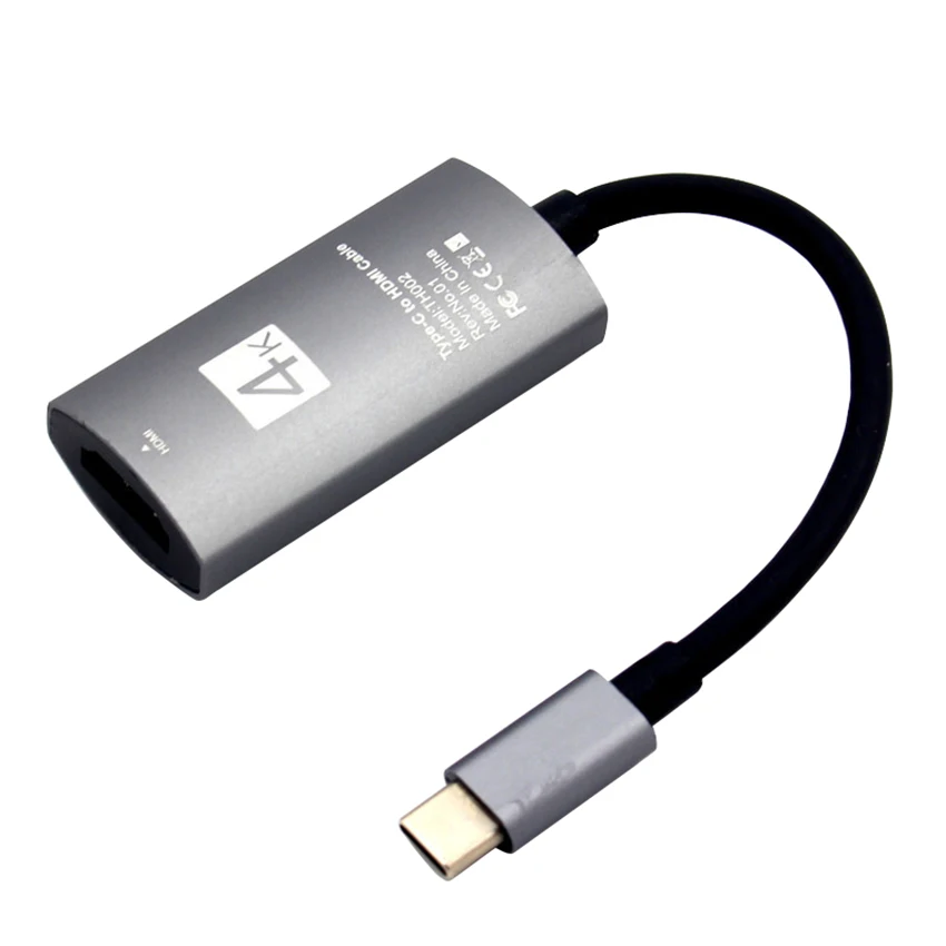 TOFOCO USB 3 1 C Type к HDMI 4K * 2K UHD HDTV адаптер для Samsung Galaxy S8 + MacBook кабель|Кабели VGA| |