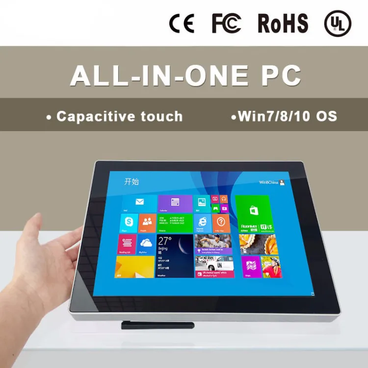 

Hot sale 12 inch industrial lcd monitor PC with 2G Ram ,32 G SSD ,WIFI