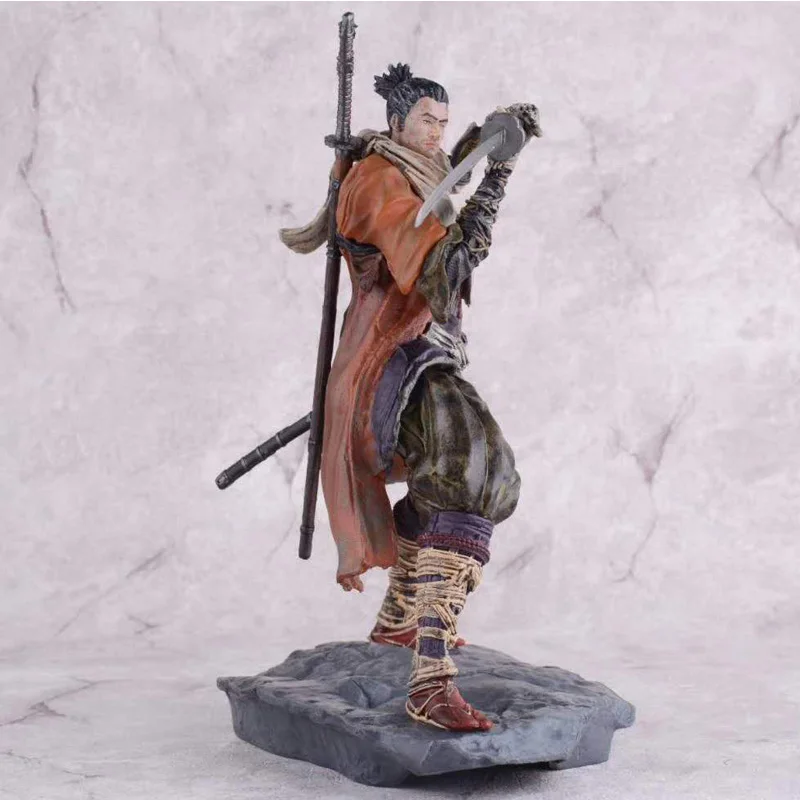 Аниме 20 см SEKIRO тени Die Twice игровые Фигурки ПВХ игрушечные лошадки рисунок
