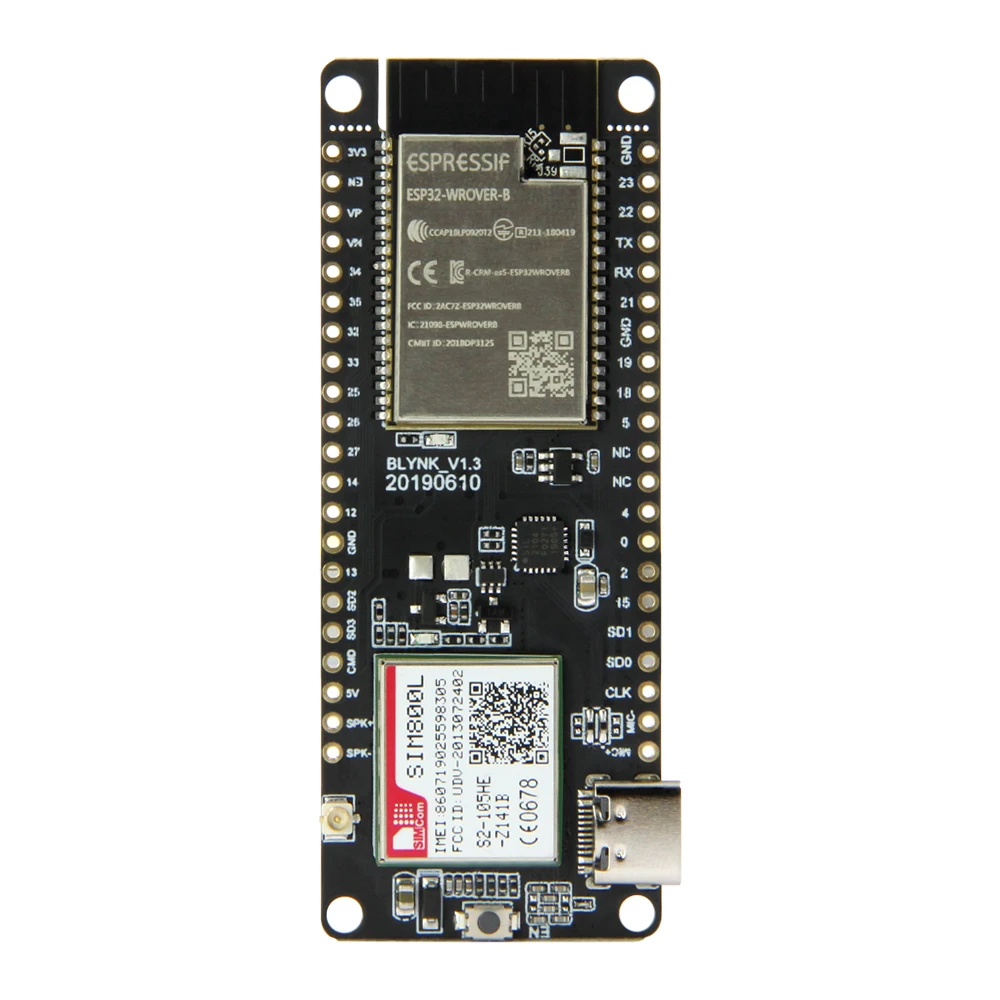 

LILYGO®TTGO T-Call V1.4 ESP32 беспроводной модуль SIM антенна SIM-карта SIM800L модуль