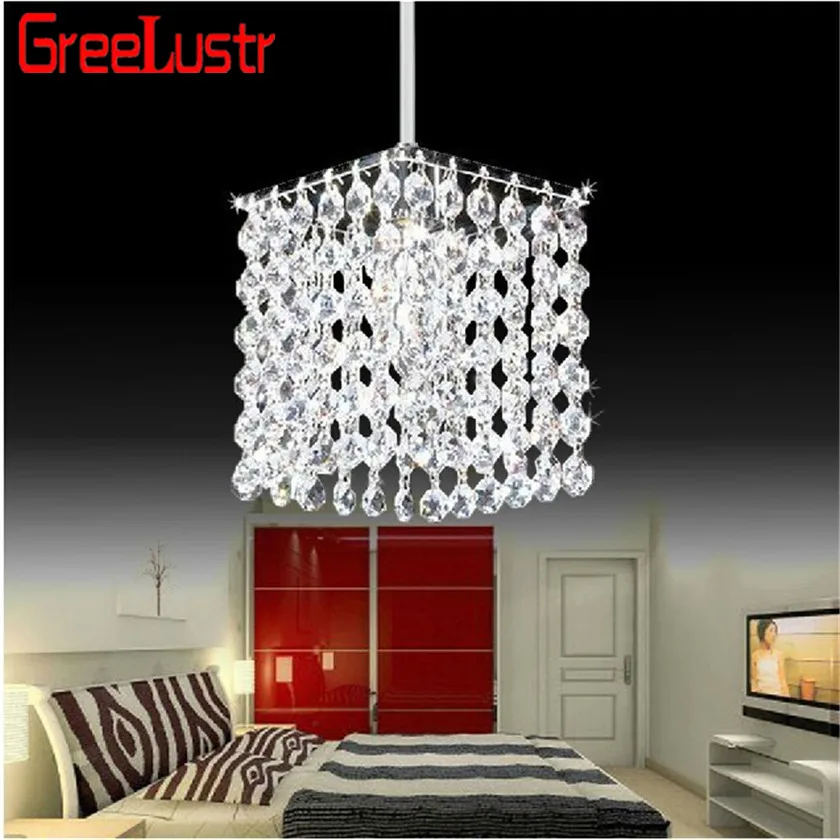 Светодиодные хрустальные подвесные осветительные приборы для столовой E27 220 В