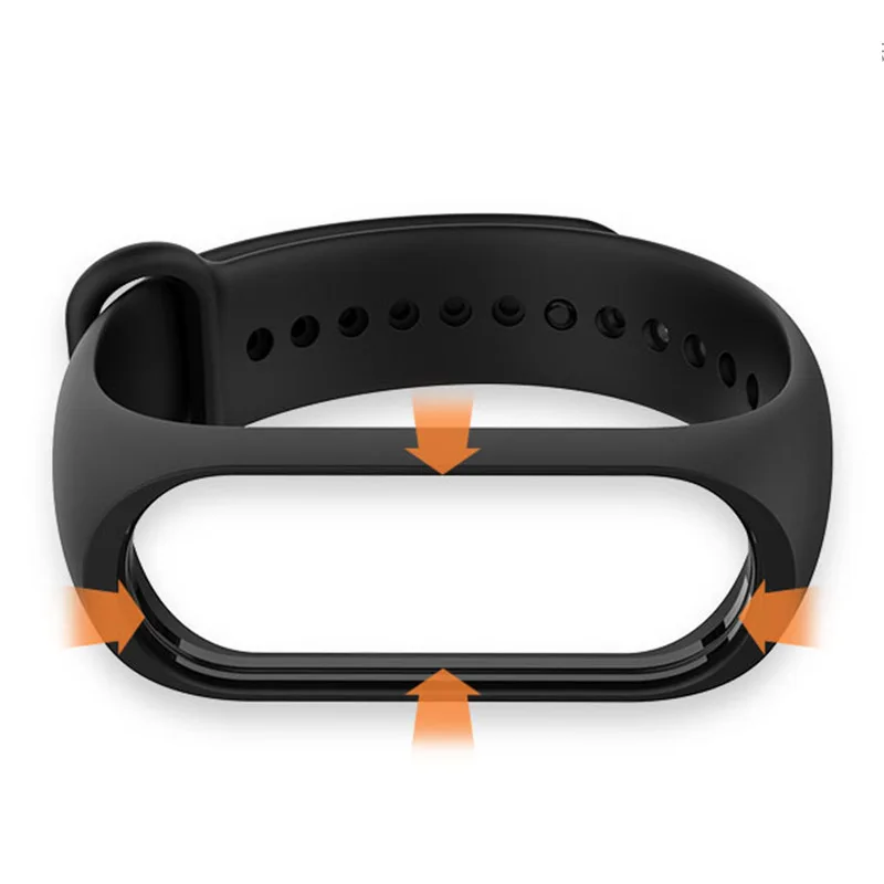 Xiaomi Mi Band 4/5 ремешок смарт браслет силиконовый для 4 и 5 Аксессуары браслета|Смарт-аксессуары| |
