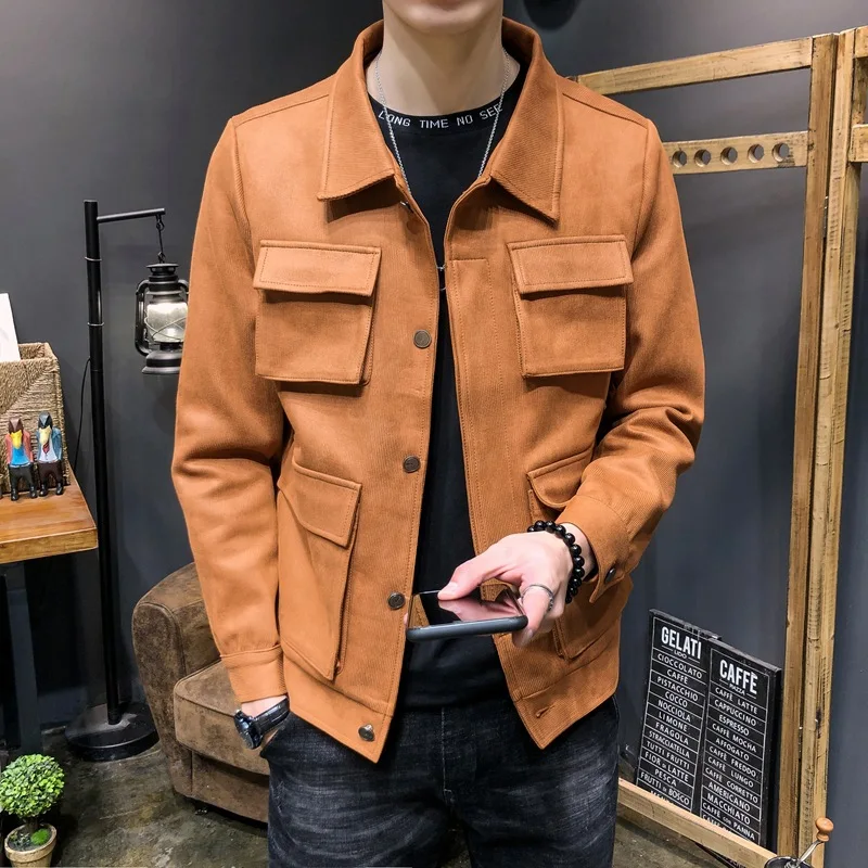 Мужская Всесезонная Куртка 2019 пальто для выращивания морали отдыха прямая