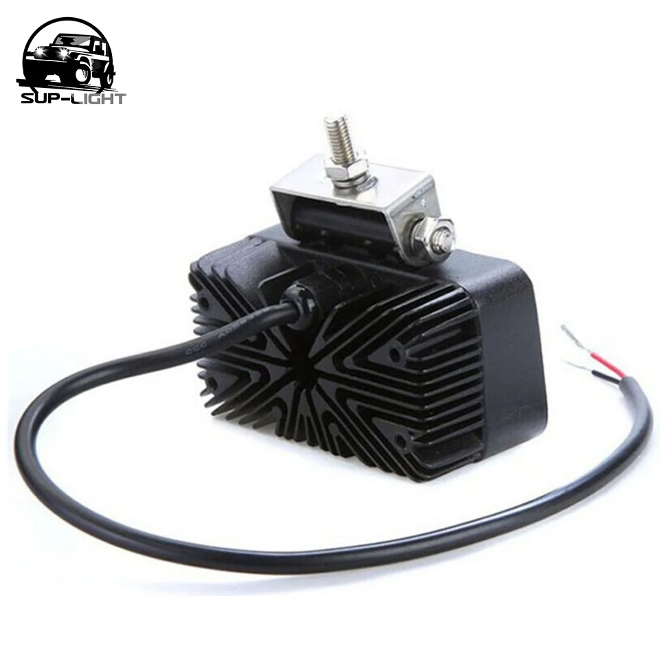 Квадратная светодиодсветильник противотуманная фара 1 шт. 4 5 дюйма 12 В 24 18 Вт 6 к с