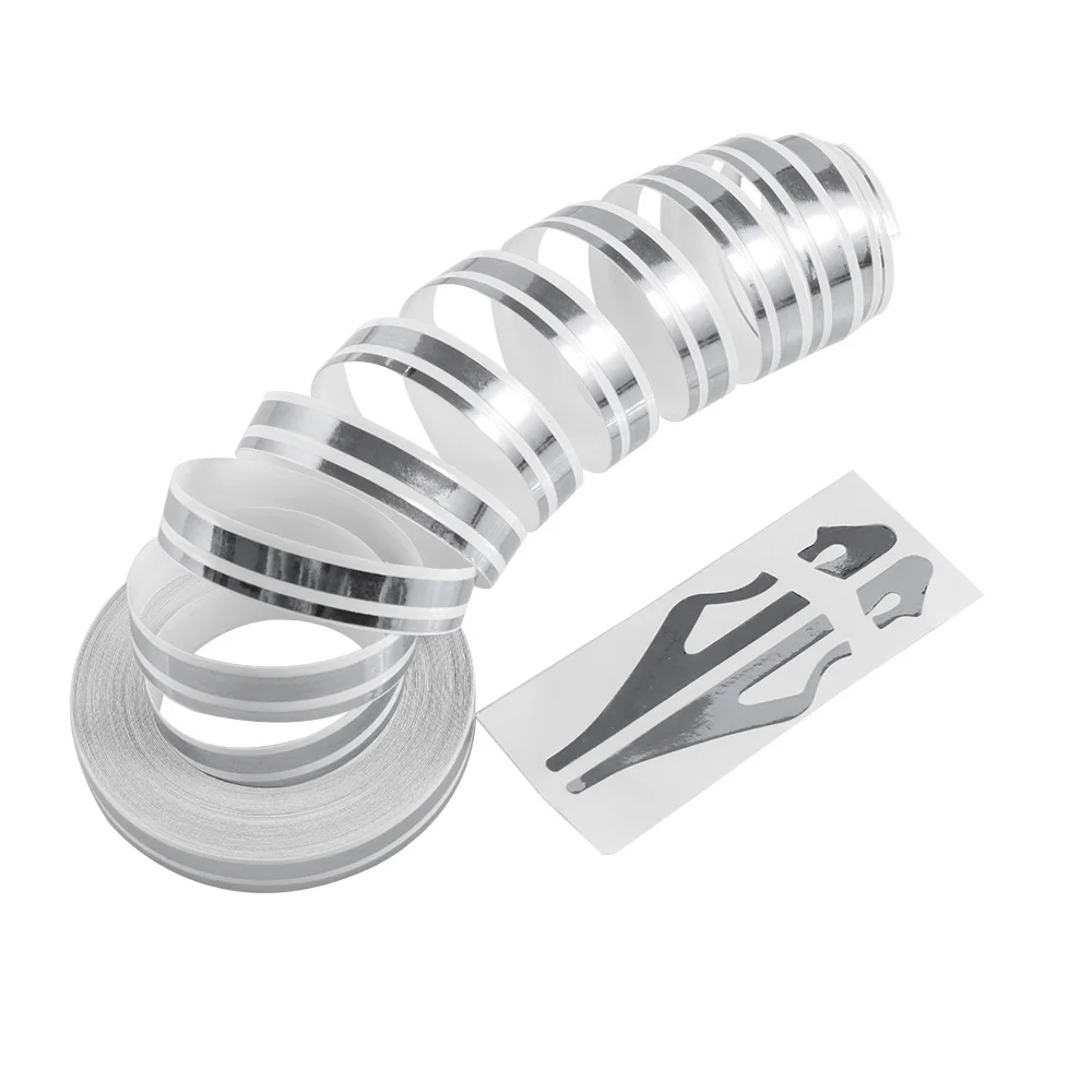 1 рулон разноцветных полосок полоса стимлайн двухсторонняя лента наклейка на