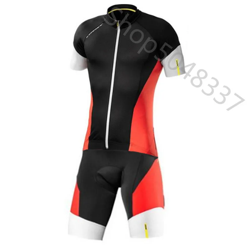 Pro Team триатлон костюм мужской Mavic Велоспорт Джерси Skinsuit комбинезон Майо Одежда