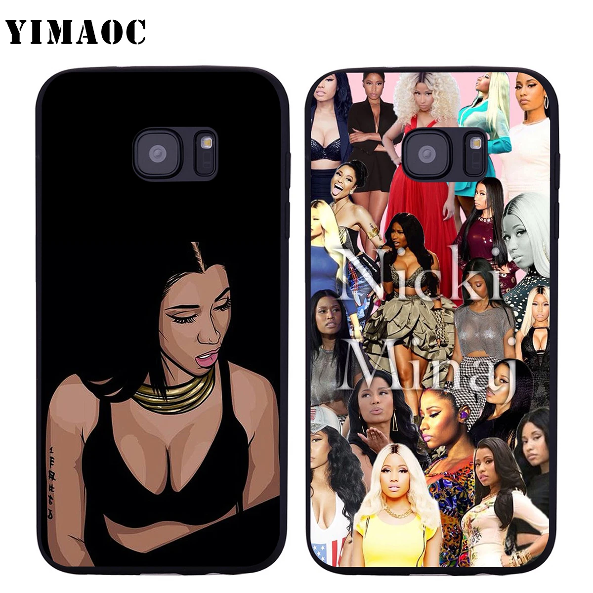 YIMAOC в стиле Nicki Minaj уход за кожей лица девушка чехол для Samsung Галактики A7 A8 A9 A10 A20 A30