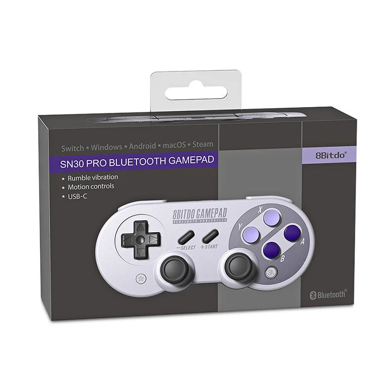 Hobbylan 8Bitdo SF30Pro SN30Pro беспроводной Bluetooth геймпад джойстик для переключения Android Rumble
